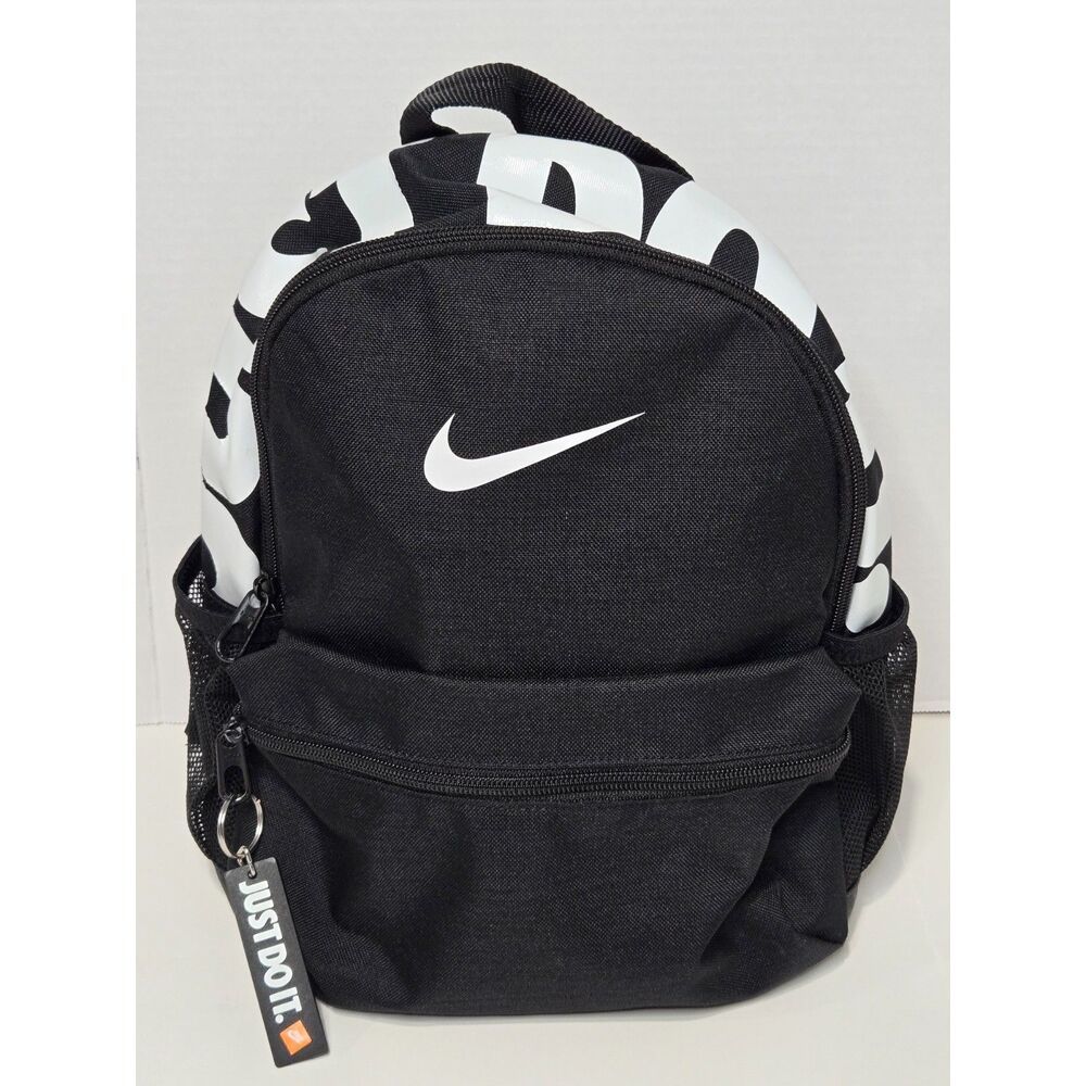 Nike Brasilia JDI Mini Backpack | Kids | Black Just Do It
